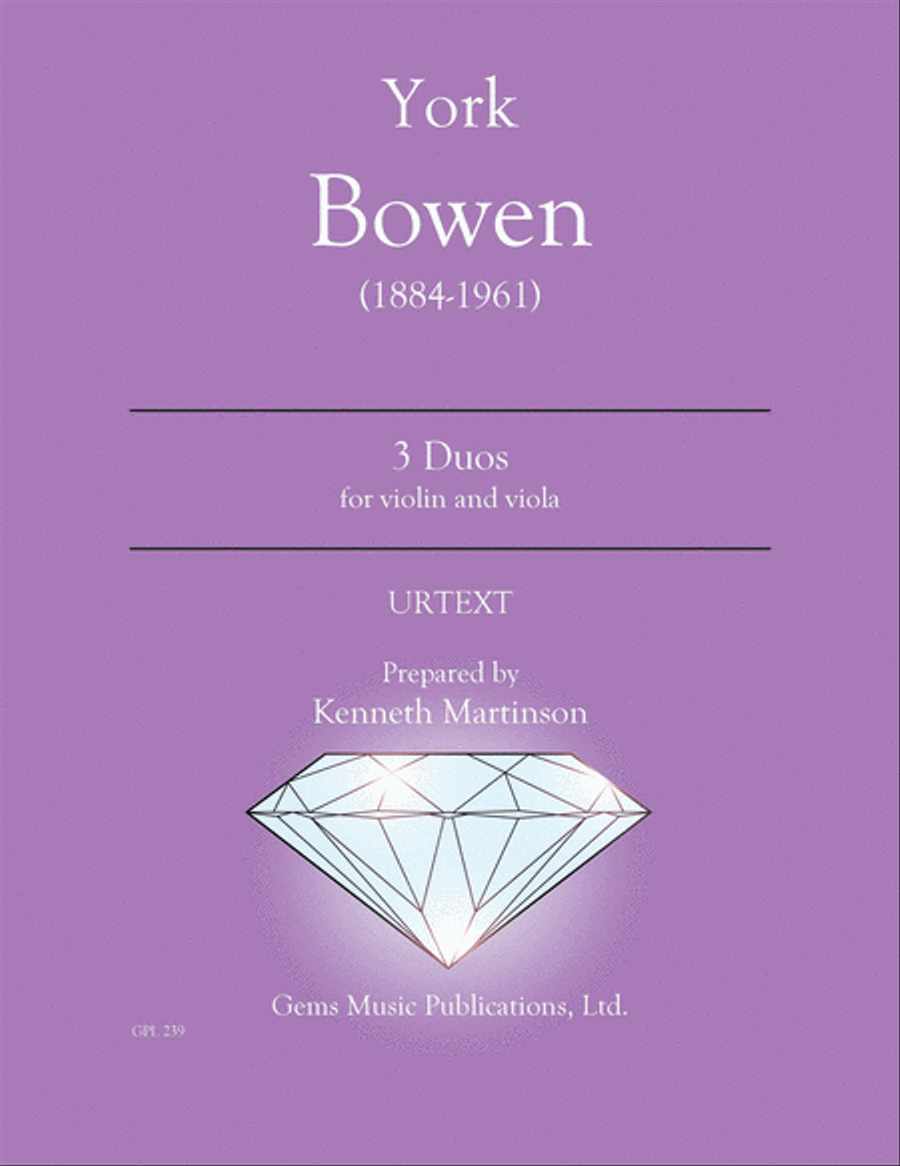 3 Duos for Violin and Viola String Duet scores gallery preview page 1
