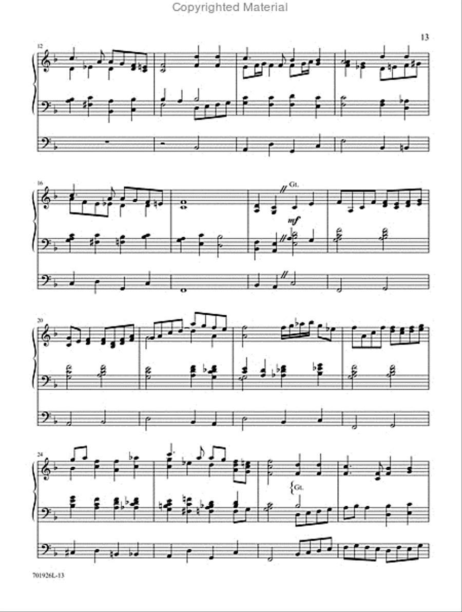 The Heart and Soul of Christmas Organ Solo scores gallery preview page 8