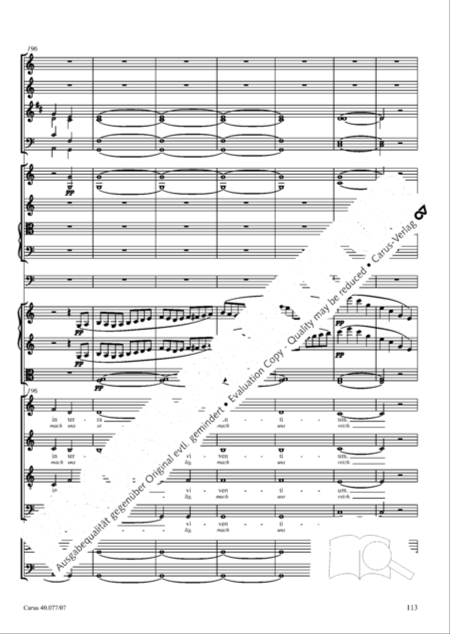 Lauda Sion 4-Part scores gallery preview page 126