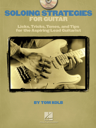Book cover for Soloing Strategies for Guitar