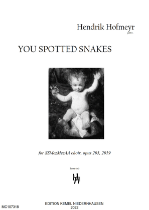You spotted snakes