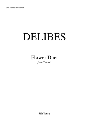 Book cover for Flower Duet (from Lakmé) for Violin and Piano