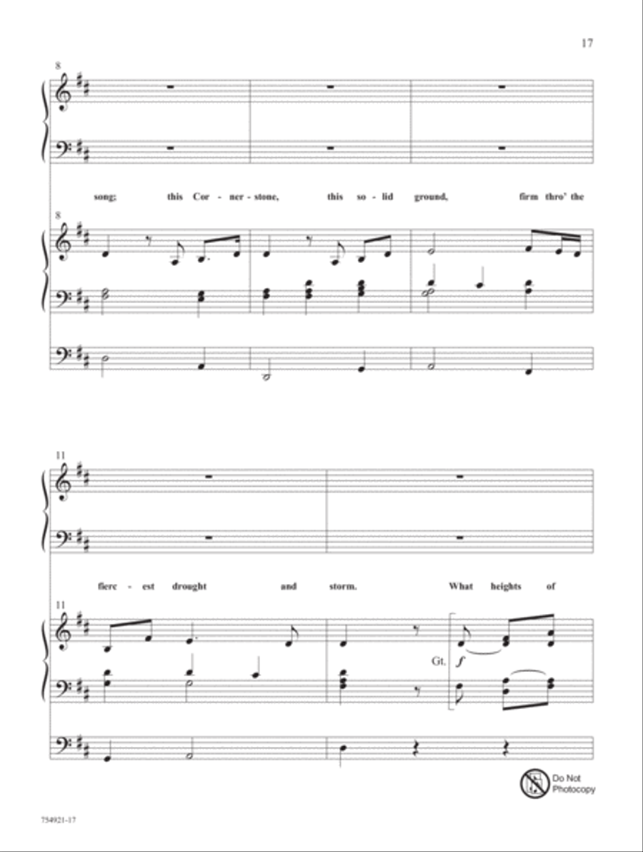 Worship His Majesty Organ scores gallery preview page 9