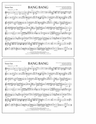 Bang Bang - Tenor Sax