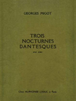 Book cover for Trois Nocturnes Dantesques
