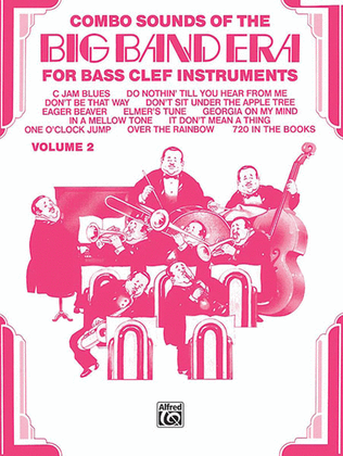 Book cover for Combo Sounds of the Big Band Era, Volume 2