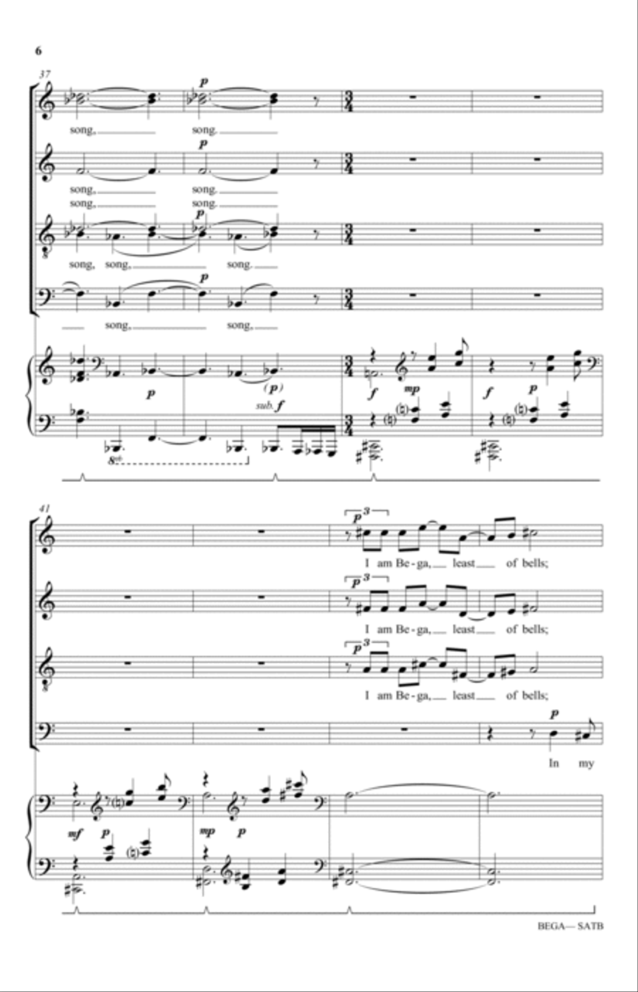 Bega 4-Part scores gallery preview page 6