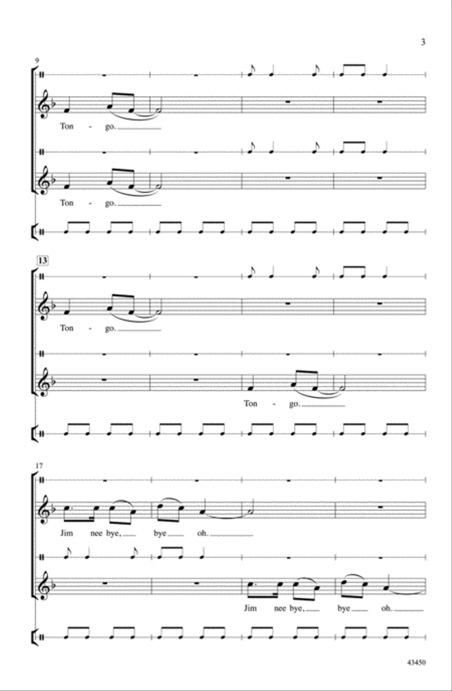 Tongo Choir scores gallery preview page 2