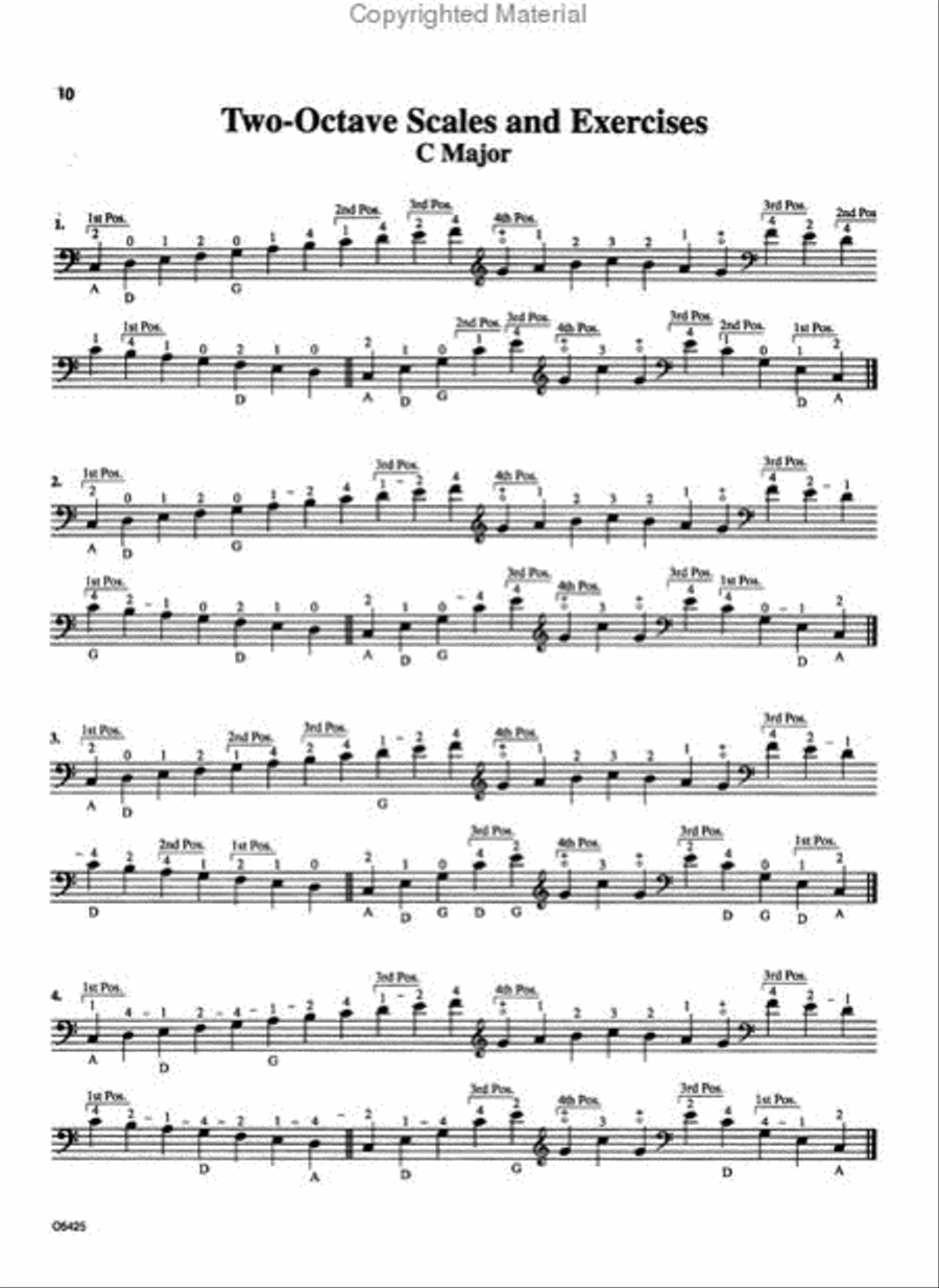 Vade Mecum Double Bass scores gallery preview page 3