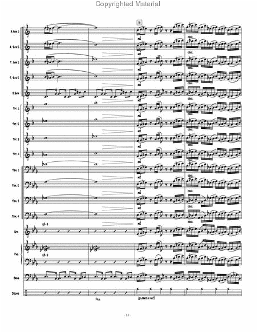 Summer Groove Jazz Ensemble scores gallery preview page 14