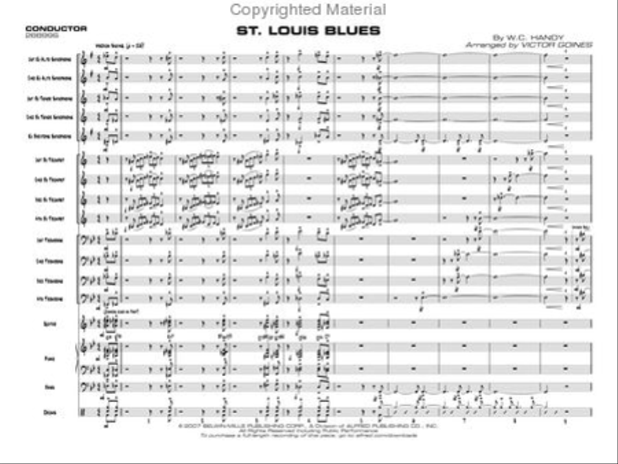 St. Louis Blues St. Louis Blues Jazz Ensemble scores gallery preview page 2