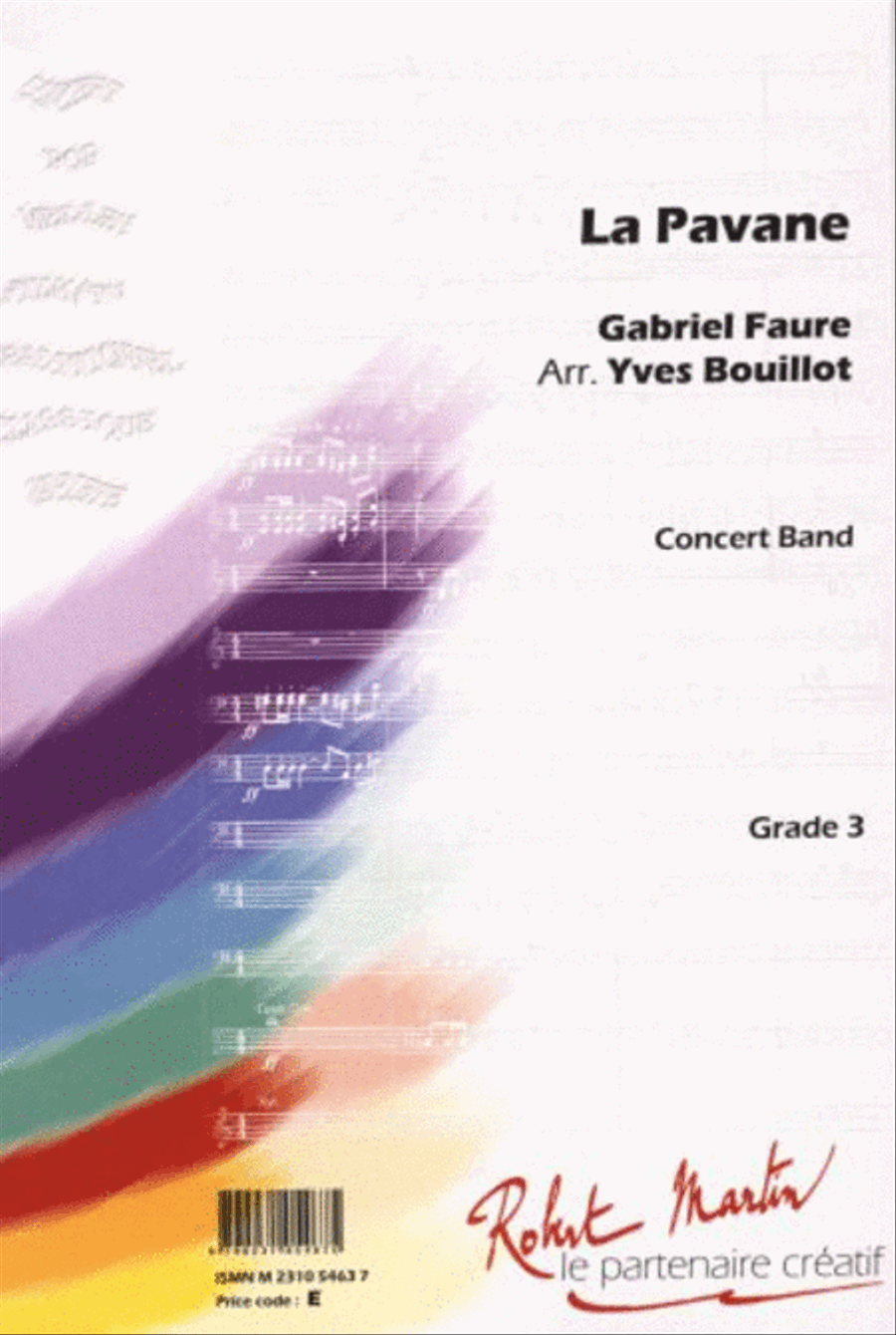 La pavane Concert Band scores gallery preview page 1