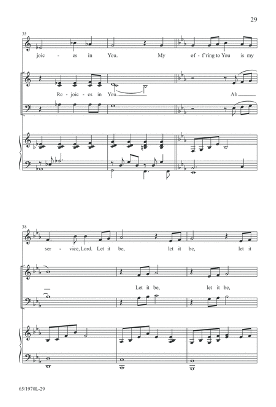 A Great and Mighty Wonder 4-Part scores gallery preview page 30