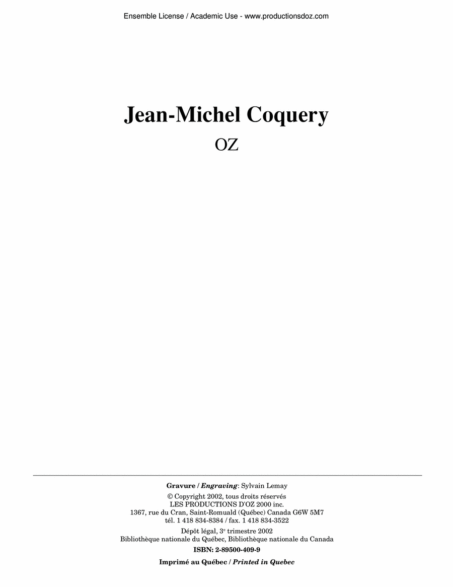 OZ Score scores gallery preview page 1