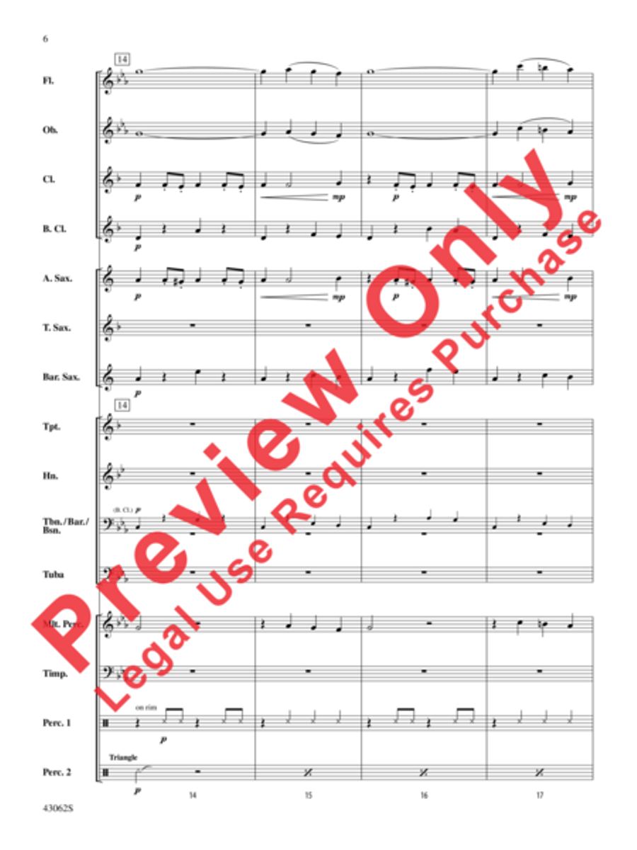 Planet X Concert Band scores gallery preview page 7