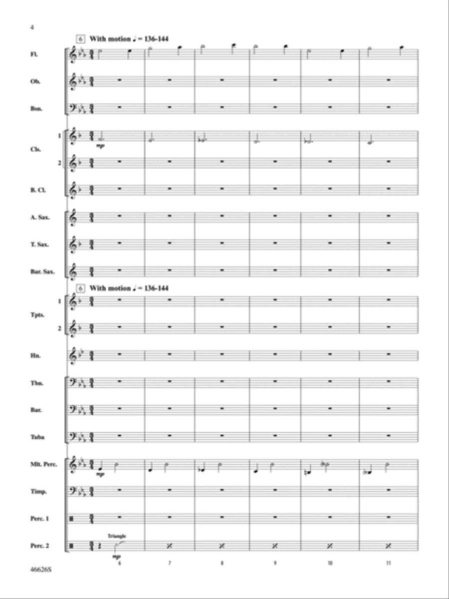 Heart, Soul, and Voice: Score Concert Band scores gallery preview page 4