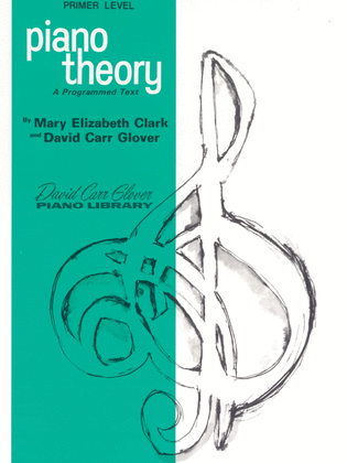 Book cover for Piano Theory, Primer