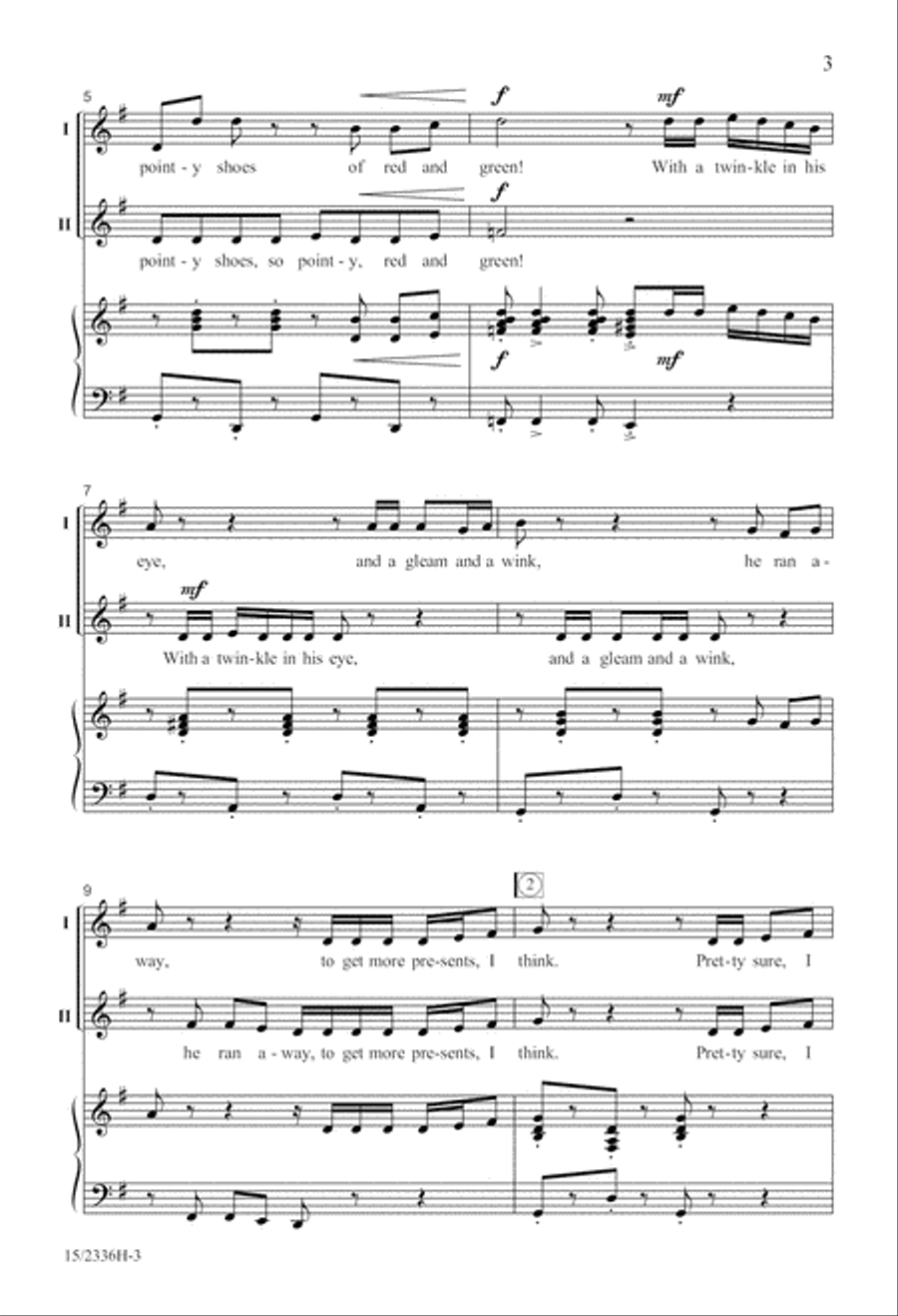 Sights of Christmas 2-Part scores gallery preview page 4