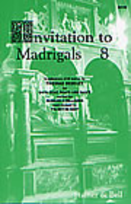 Book cover for Invitation to Madrigals Book 8