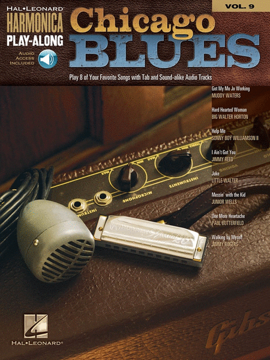 Chicago Blues Harmonica Playalong V9 Book/Online Audio