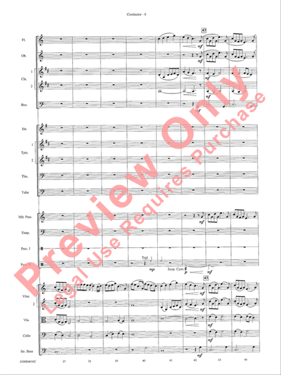 The Polar Express, Selections from Full Orchestra scores gallery preview page 10