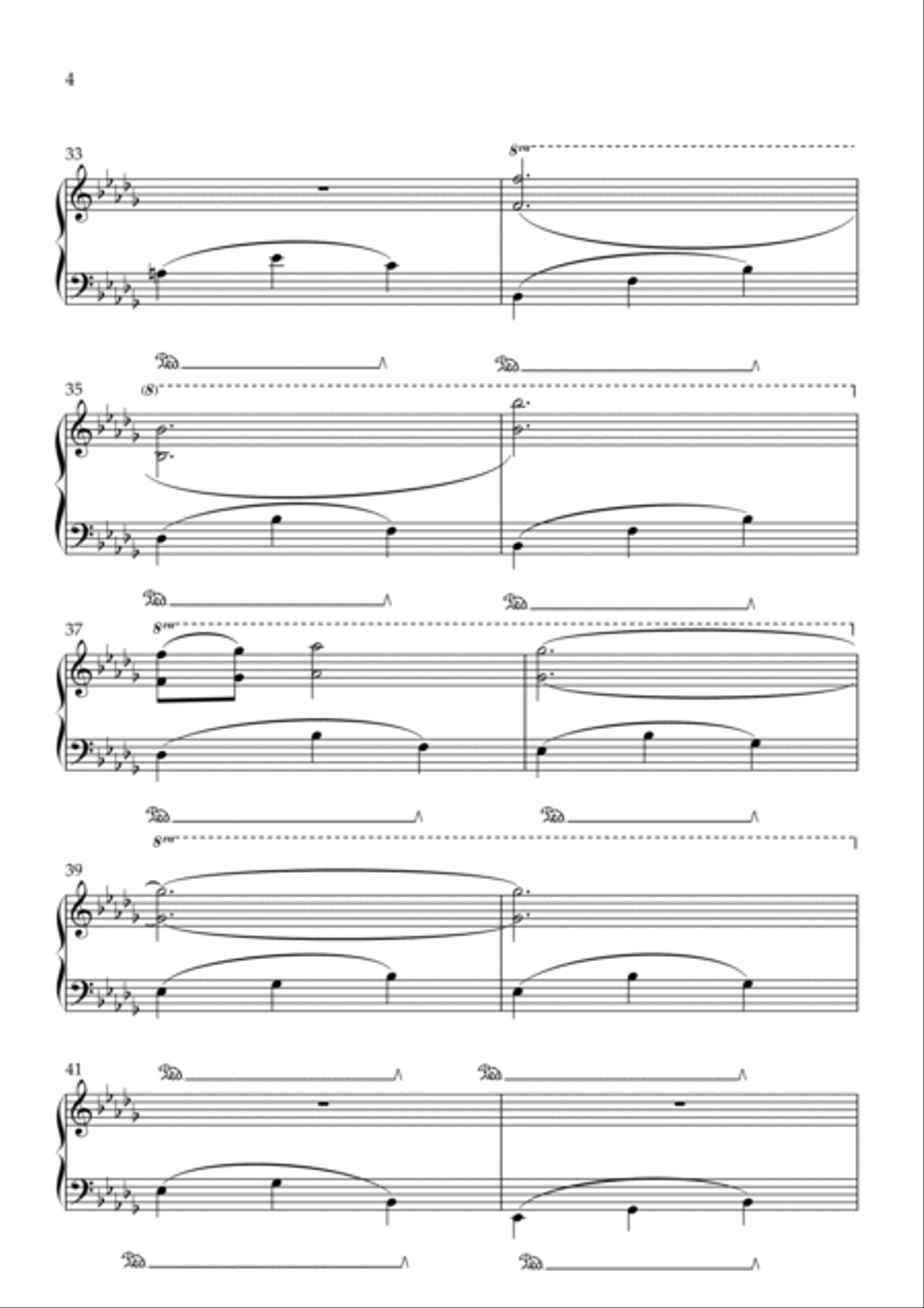 Le Vent, Le Cri Piano Solo scores gallery preview page 4