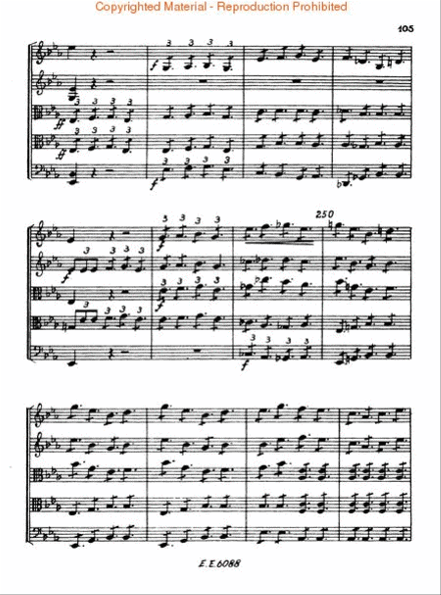 String Quintet in E-flat Major, Op. 97 String Quintet scores gallery preview page 4