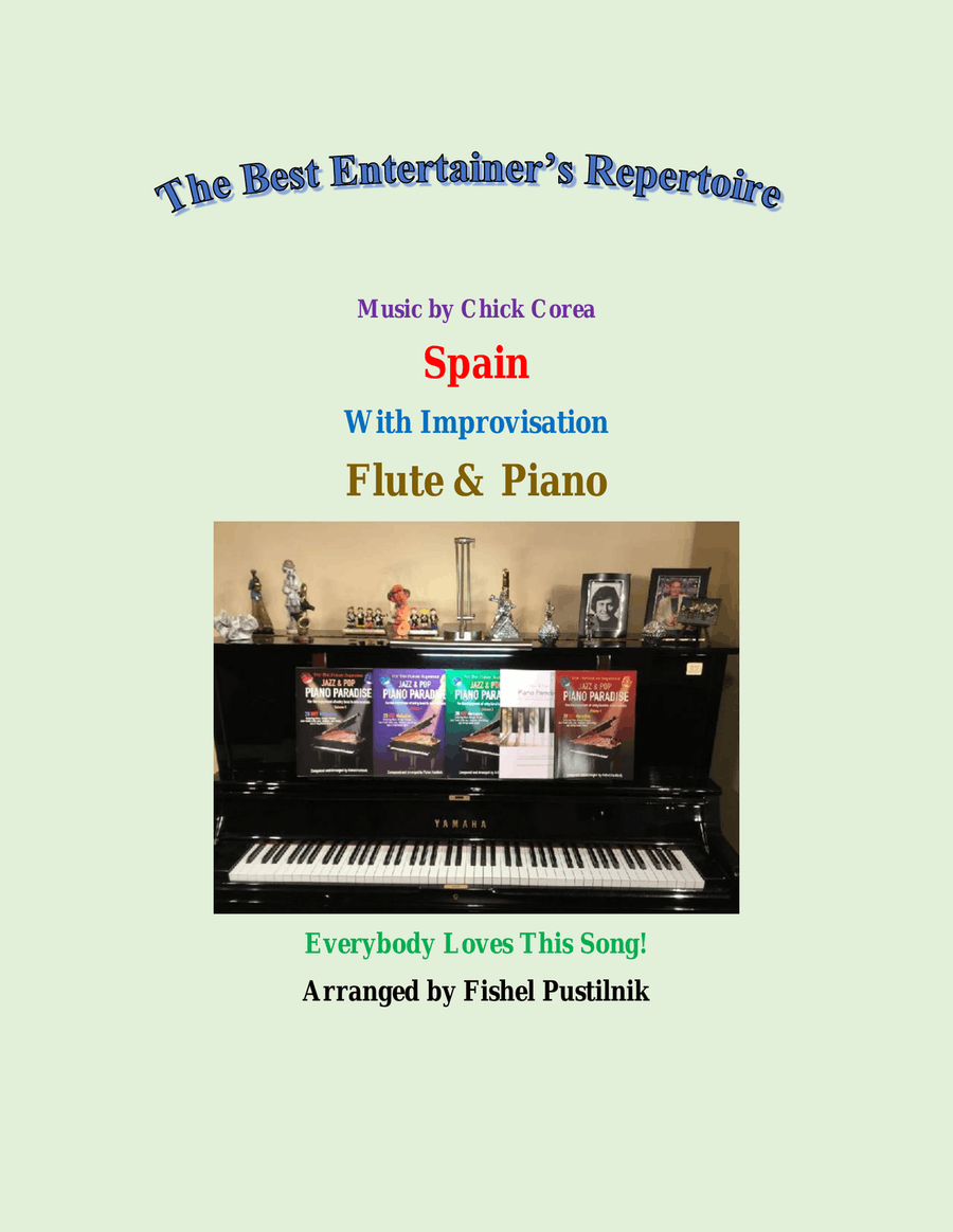 Spain Flute Solo scores gallery preview page 1