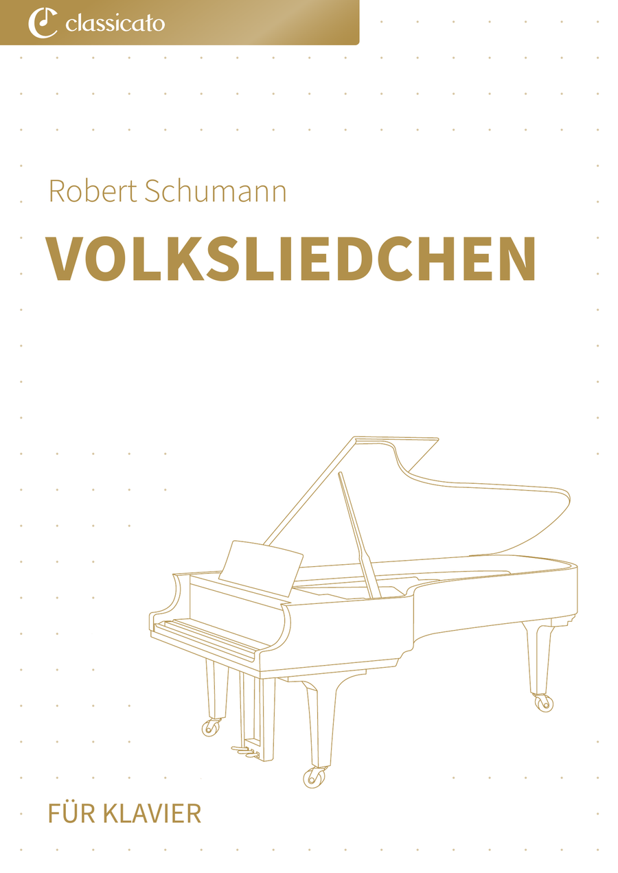 Volksliedchen by Robert Schumann Piano - Digital Sheet Music