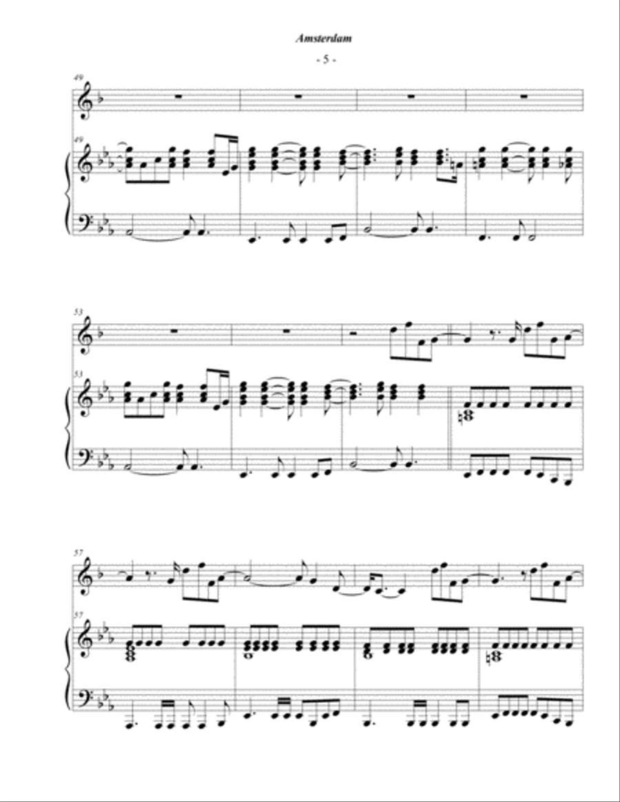 Amsterdam Bass Clarinet scores gallery preview page 5