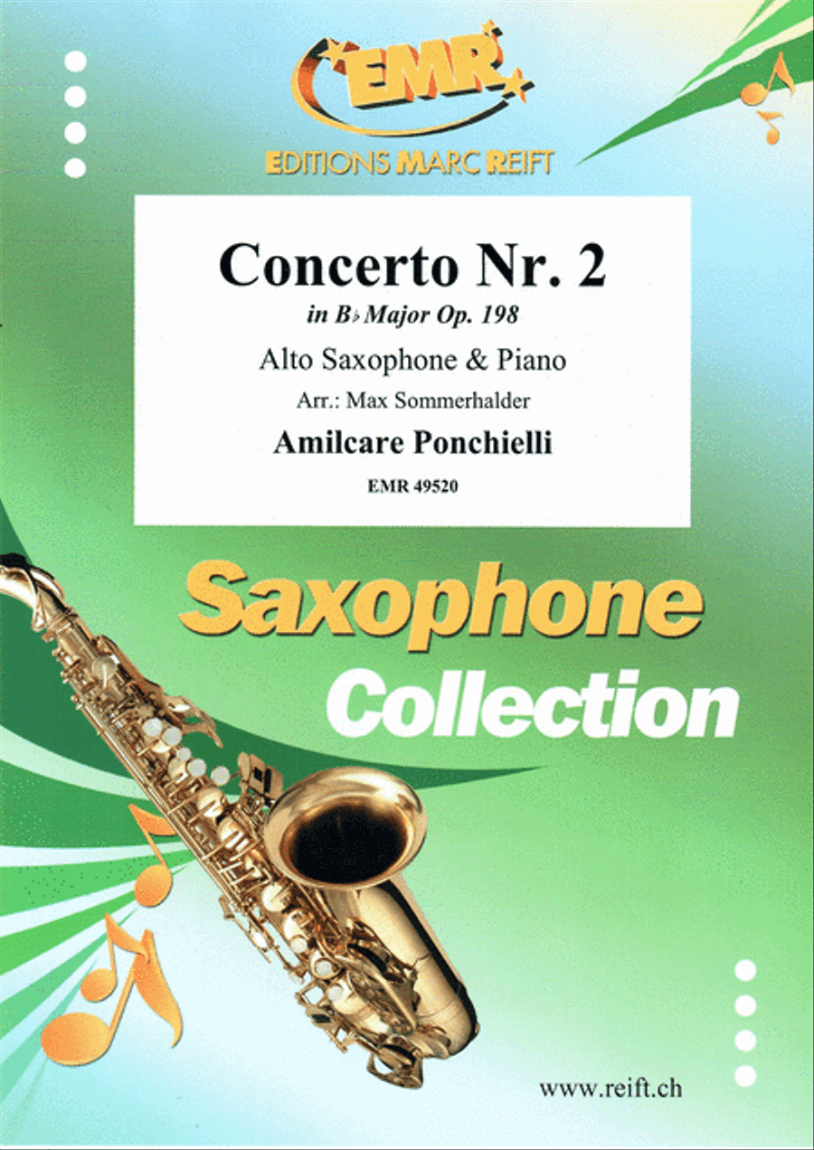 Concerto No. 2 Alto Saxophone scores gallery preview page 1