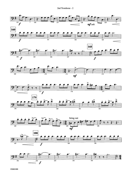Harry Potter Symphonic Suite: 2nd Trombone