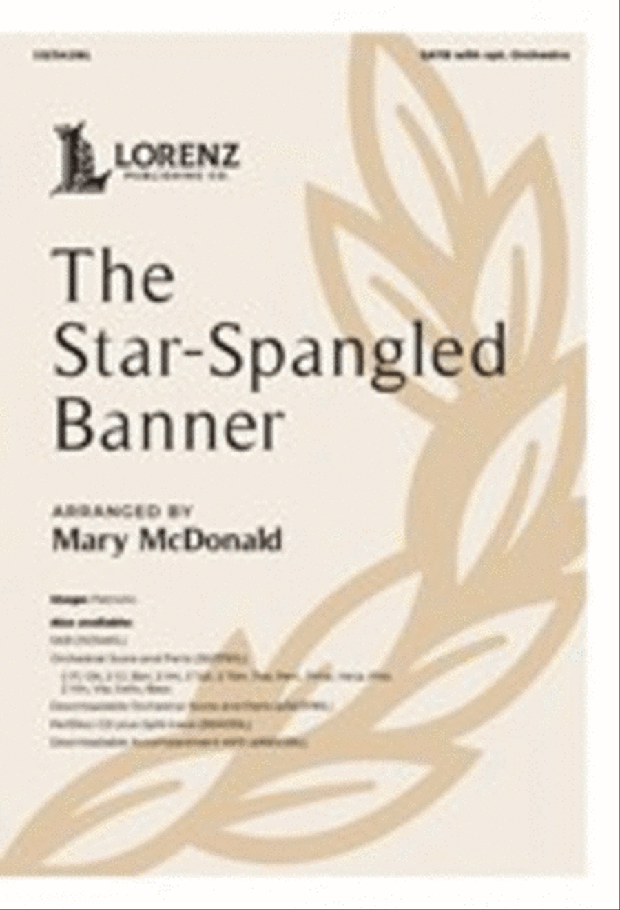 The Star-Spangled Banner 4-Part scores gallery preview page 1