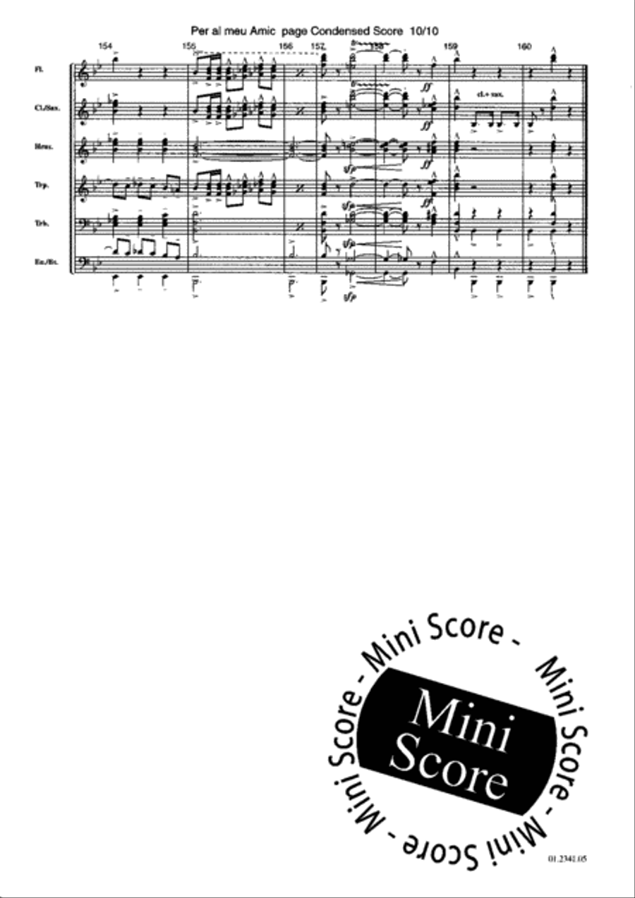 For My Friend Concert Band scores gallery preview page 34