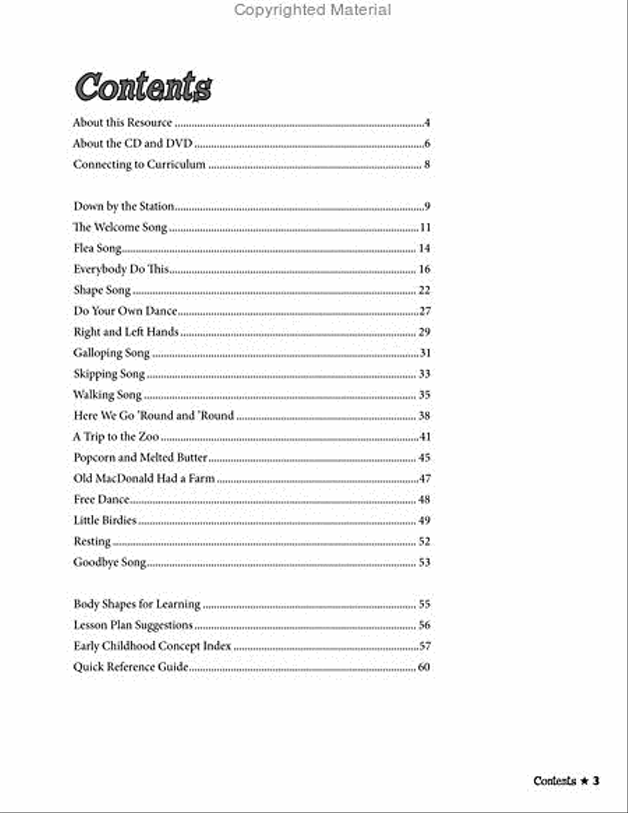 Songs for Dancing CD scores gallery preview page 2