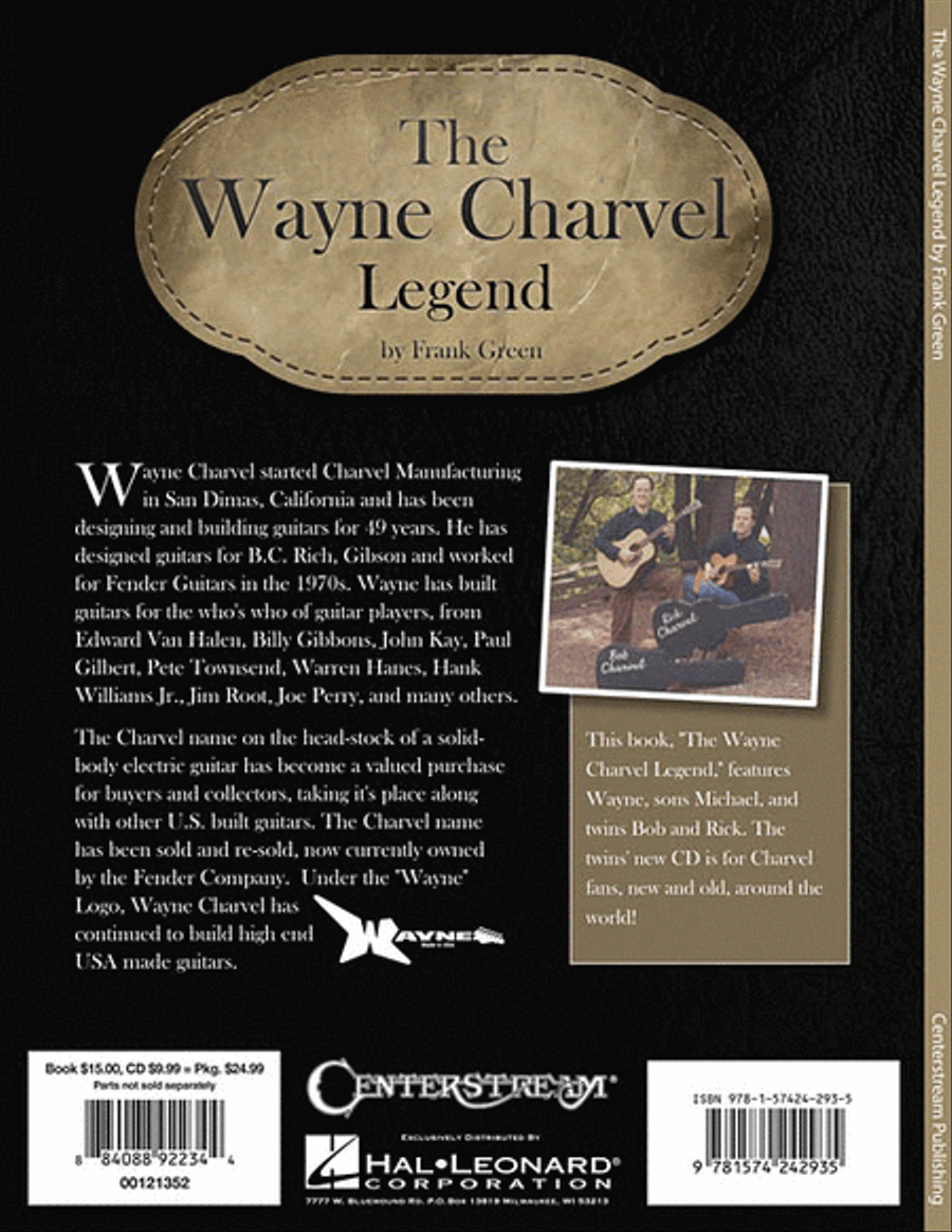 The Wayne Charvel Legend CD scores gallery preview page 2