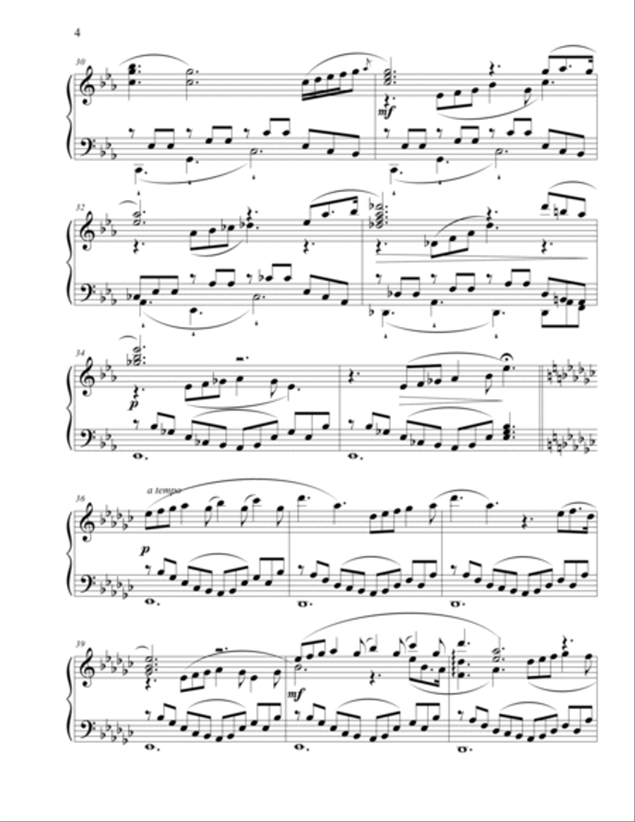 Love comes and goes Love comes and goes Piano Solo scores gallery preview page 4