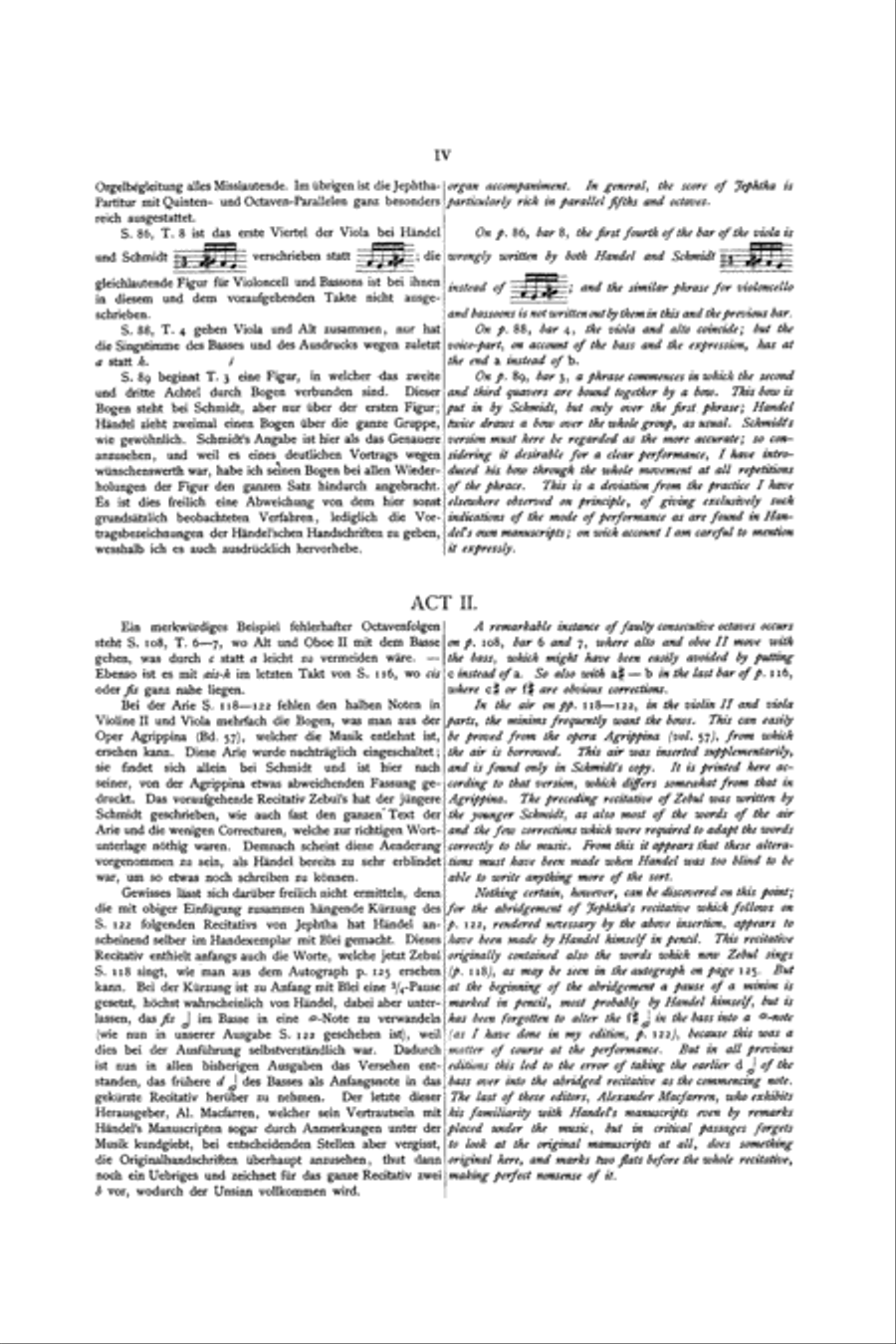 Jephtha (1752) 4-Part scores gallery preview page 5