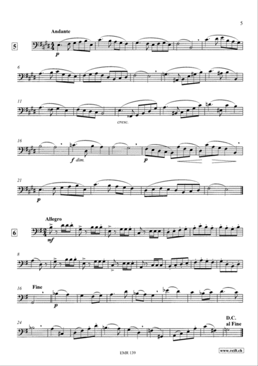 Technical & Melodic Studies Vol. 4 Trombone scores gallery preview page 5