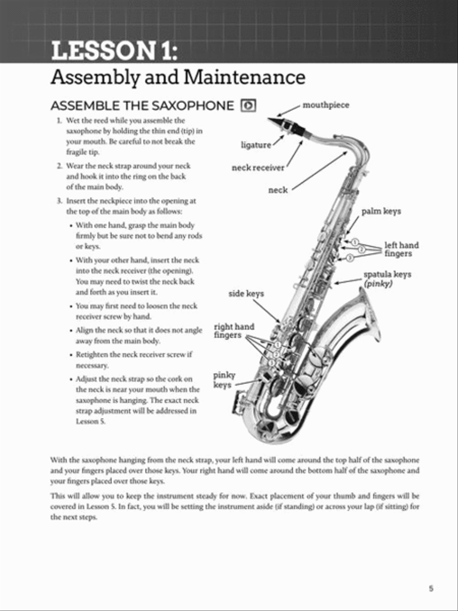 Do-It-Yourself Tenor Sax Tenor Saxophone scores gallery preview page 6