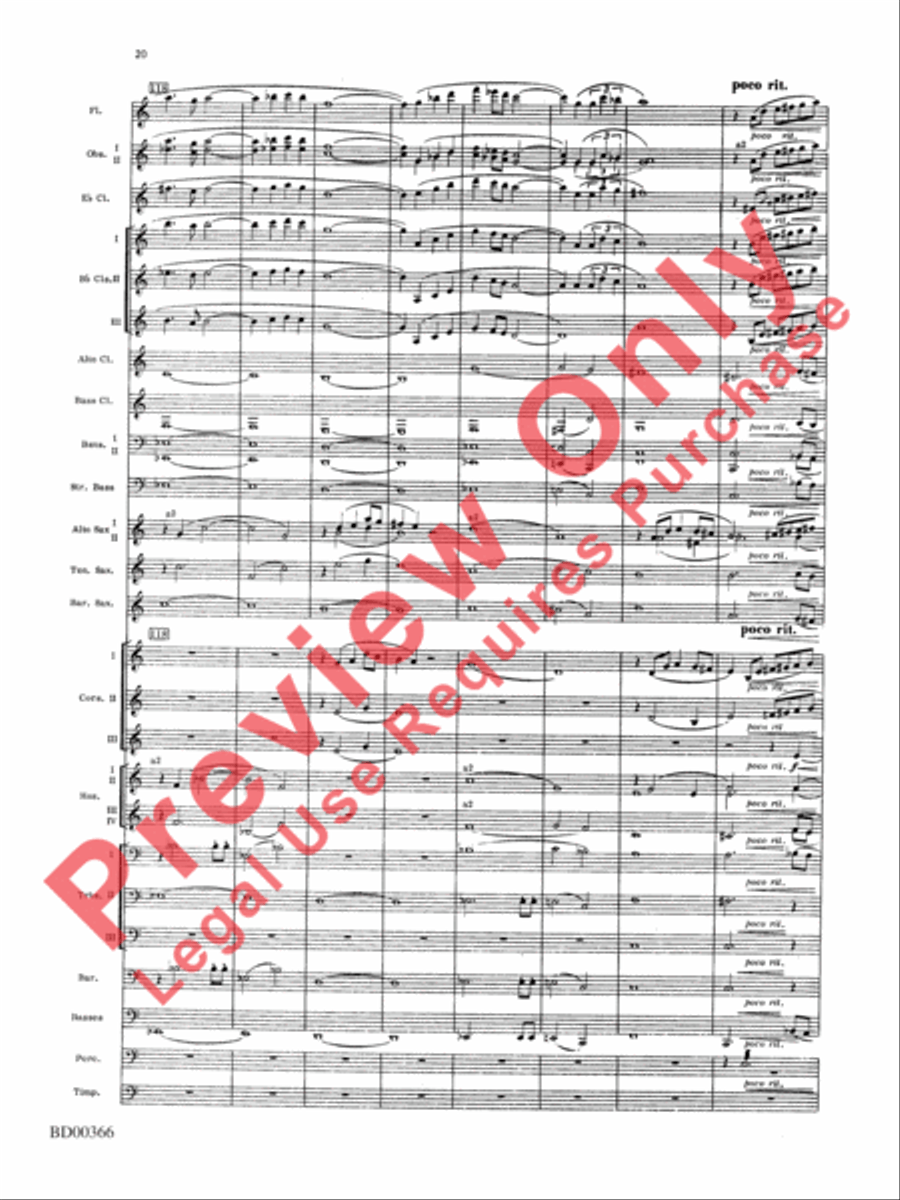 Rhythm of the Winds Concert Band scores gallery preview page 21