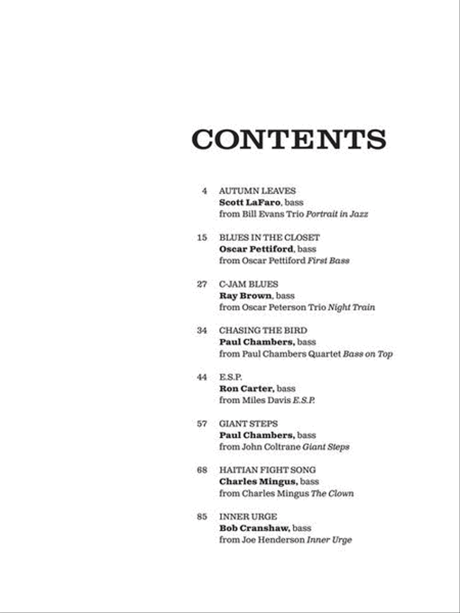 Jazz Bass Classics Electric Guitar scores gallery preview page 3