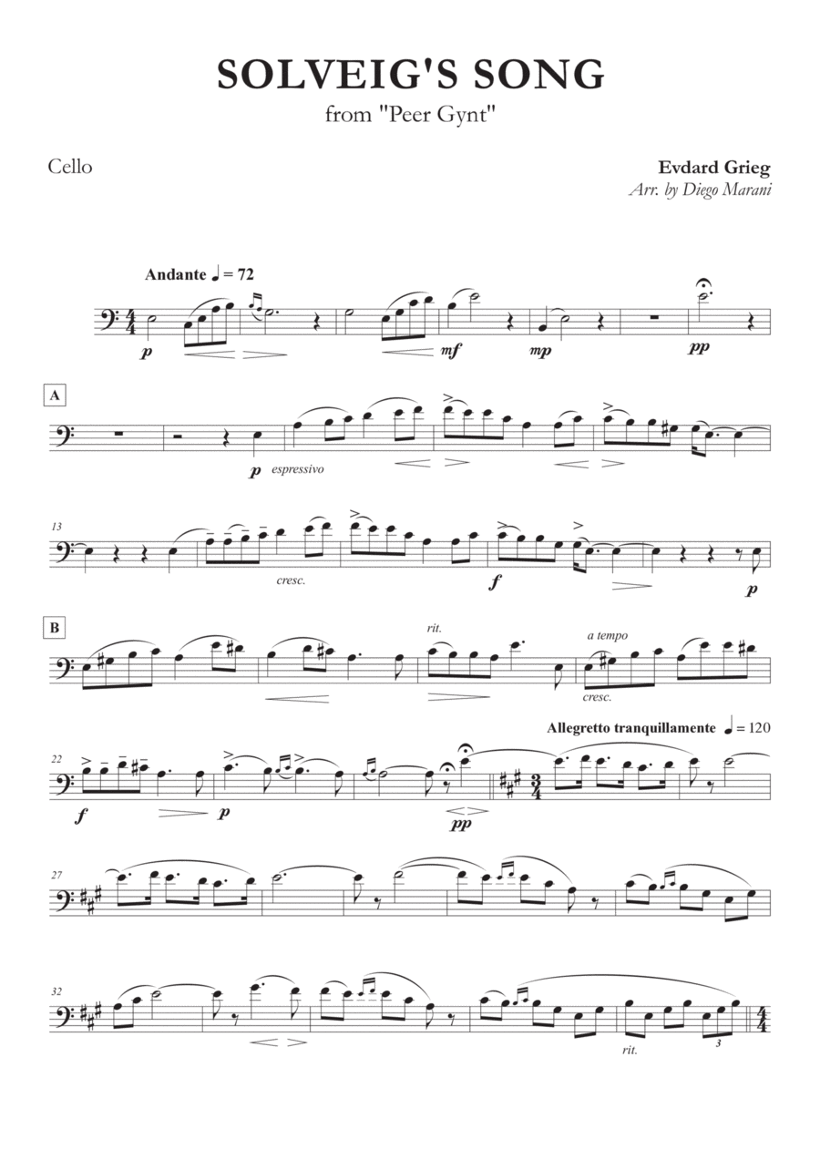 Solveig's Song from 