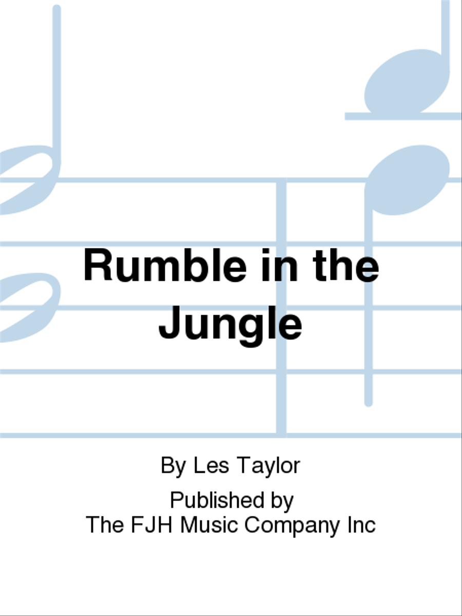 Rumble in the Jungle Rumble in the Jungle String Orchestra scores gallery preview page 1