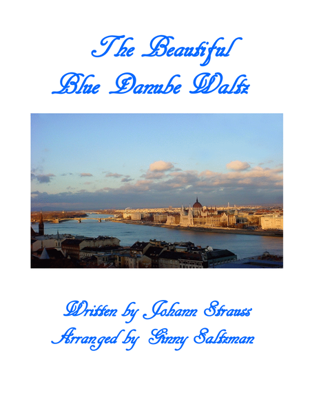 The Beautiful Blue Danube Waltz - Early to Late Intermediate Level image number null