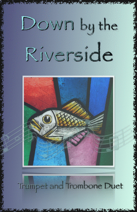 Book cover for Down by the Riverside, Gospel Hymn for Trumpet and Trombone Duet