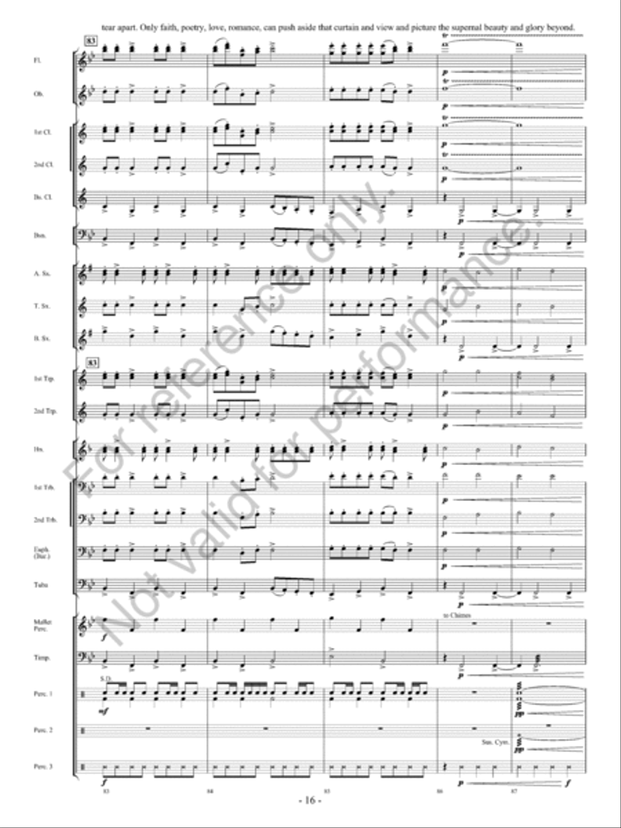 Yes, Virginia, There Is A Santa Claus Concert Band scores gallery preview page 17