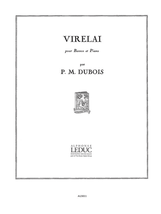 Book cover for Virelai (bassoon & Piano)