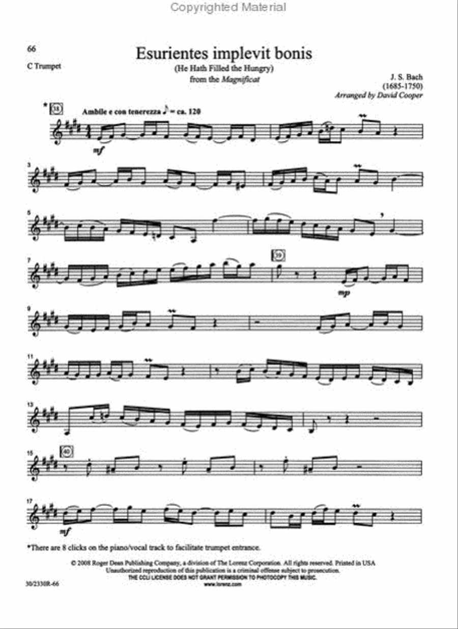 Festive Arias for Soprano or Mezzo Soprano and Trumpet, Vol. 2 Mezzo-Soprano Voice scores gallery preview page 4