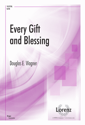 Book cover for Every Gift and Blessing
